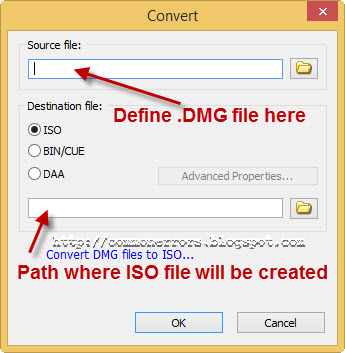 convert files into iso